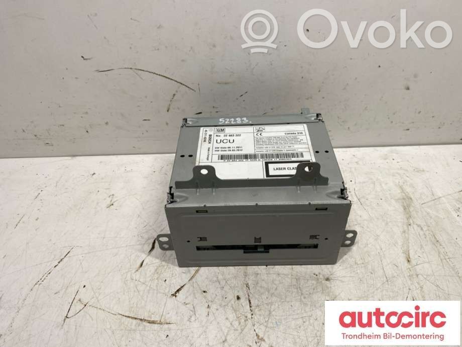 Opel Insignia A Unitate principală radio/CD/DVD/GPS 