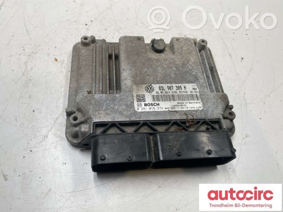 Volkswagen PASSAT B7 Engine control unit/module ECU 