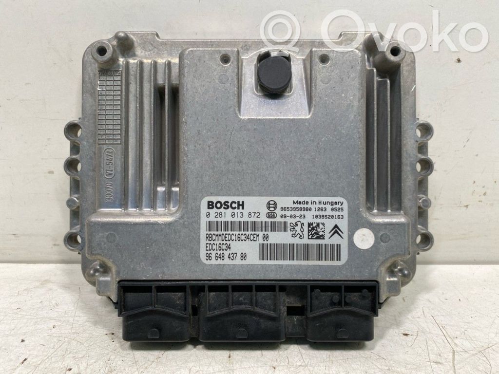 Engine control unit/module ECU   0281013872,194329,0281013872,194329