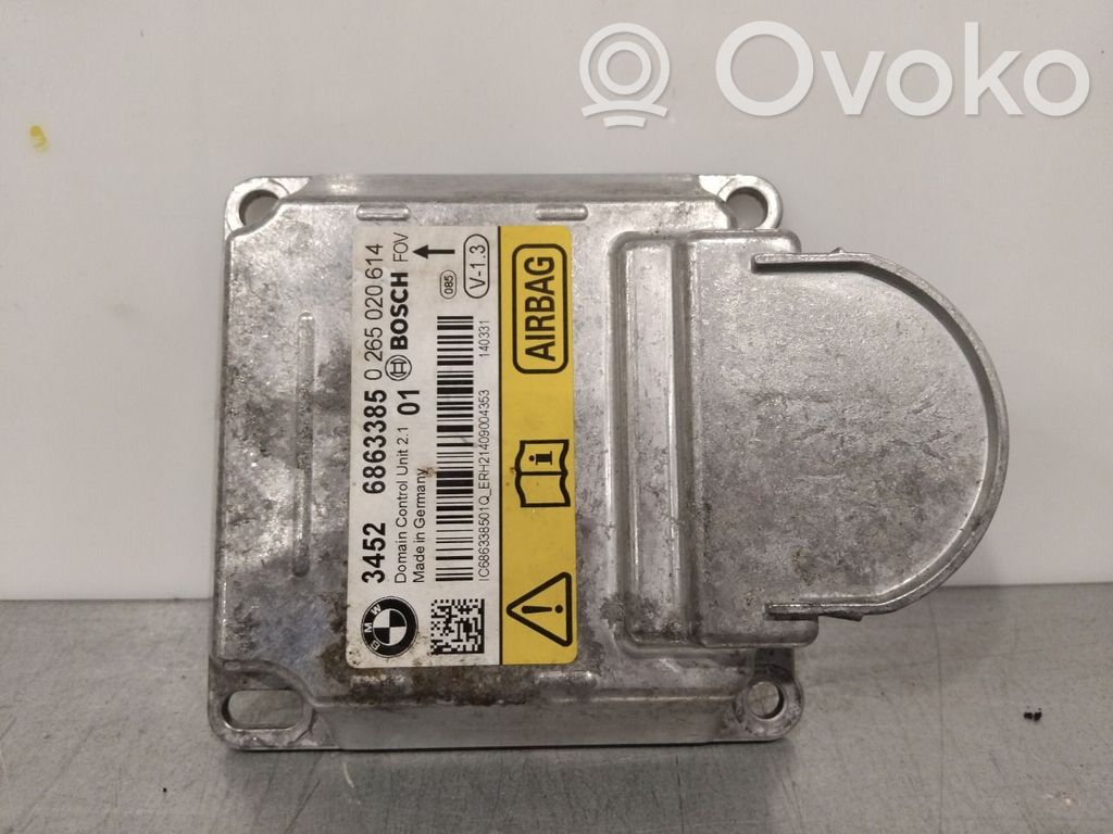 BMW 3 F30 F35 F31 Sterownik / Moduł Airbag 