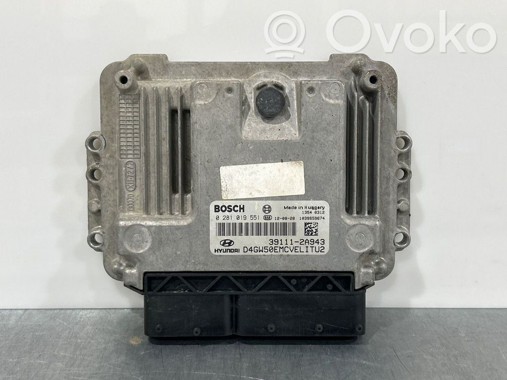 Engine control unit/module ECU   391132A931,391112A943,391112A943,391112A943,391132A931