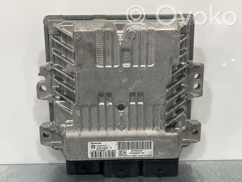 Unidad de control/módulo ECU del motor   1607488880,9678628780,9678628780,1607488880,9678628780