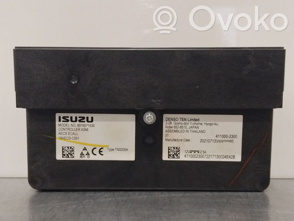 Isuzu D-Max Other control units/modules 