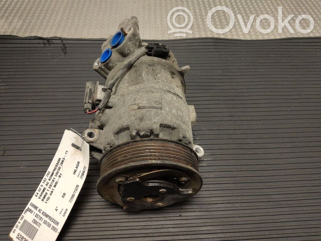 Air conditioning (A/C) compressor (pump)   64529182793,64529182793