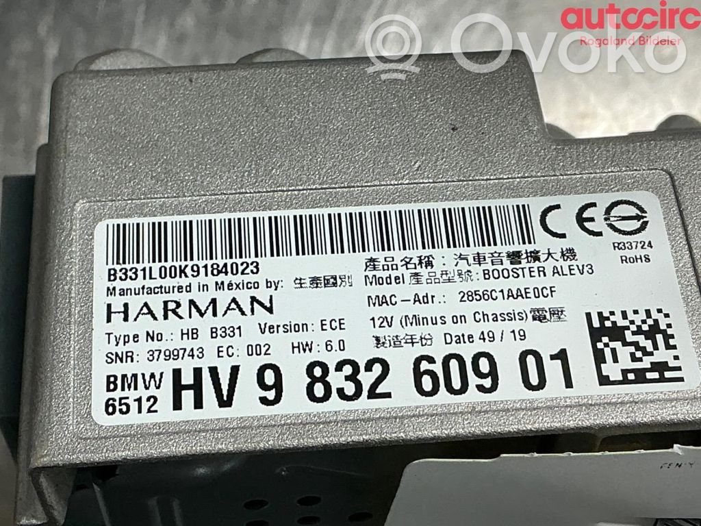 BMW X3 G01 Amplificator sunet 