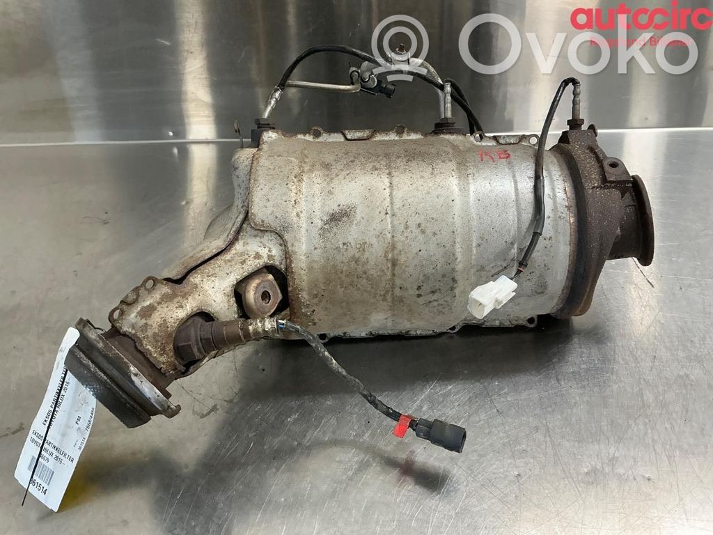 Toyota Hilux (AN120, AN130) Filtr cząstek stałych Katalizator / FAP / DPF 