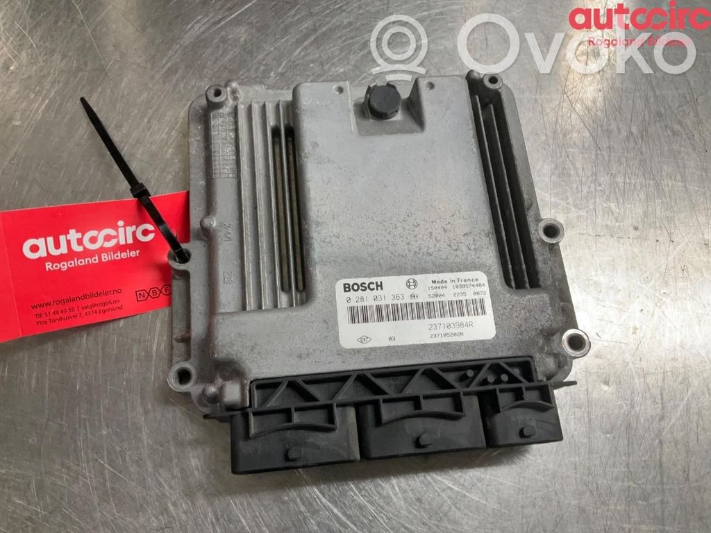 Opel Vivaro Engine control unit/module ECU 