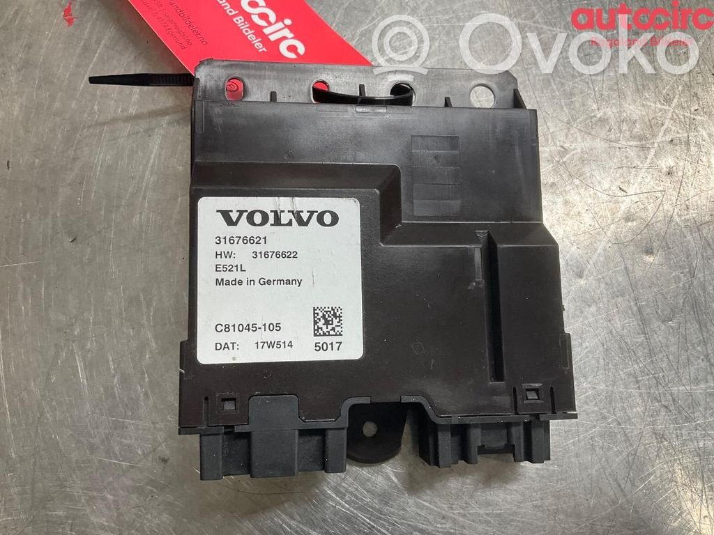 Volvo S90, V90 Tailgate/trunk control unit/module 