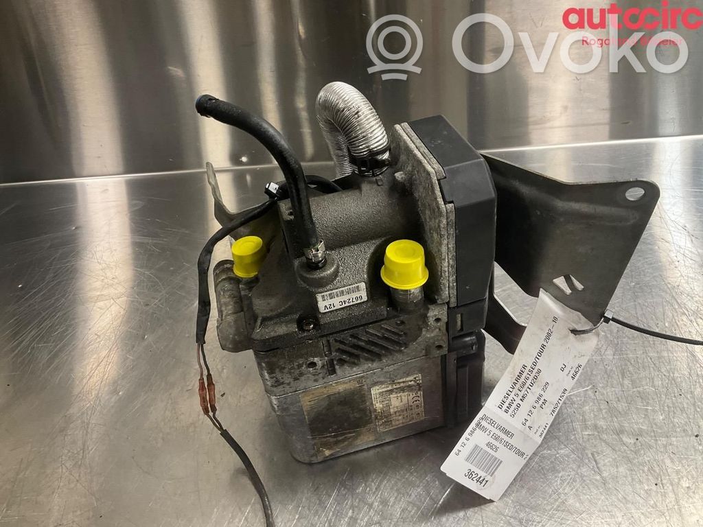 BMW 5 E60 E61 Fuel heater 