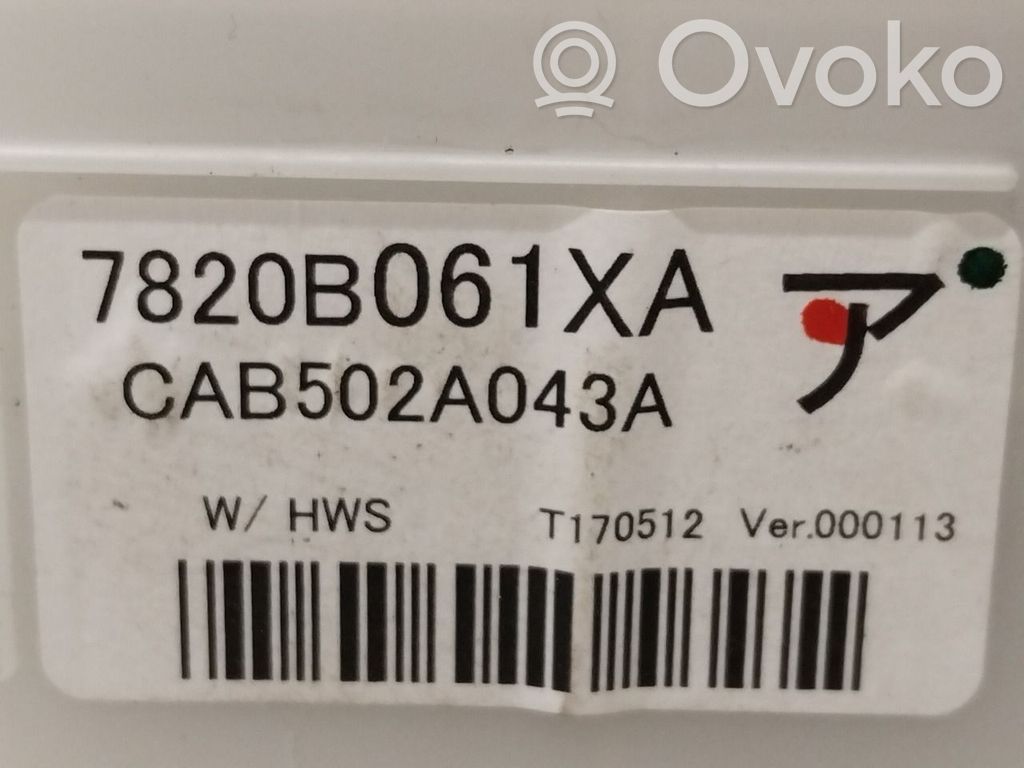 Mitsubishi Outlander Mascherina climatizzatore/regolatore riscaldamento 