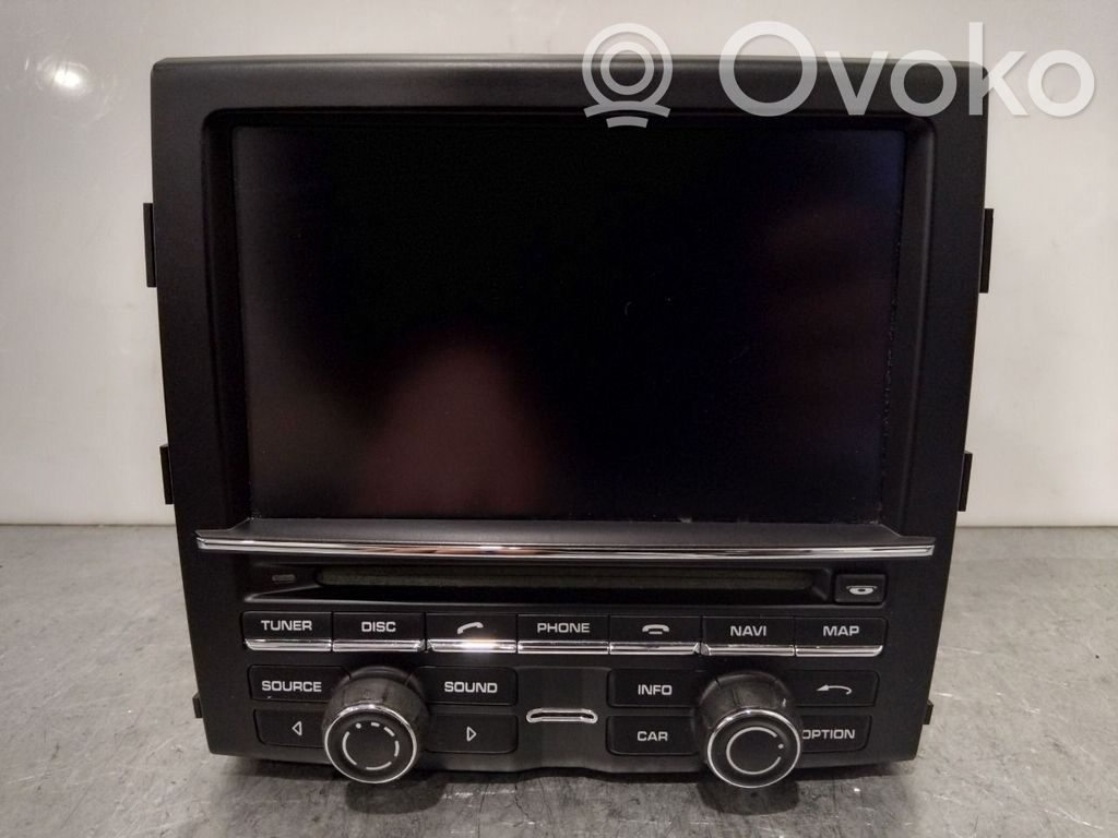Porsche Cayenne (9PA) Panel / Radioodtwarzacz CD/DVD/GPS 
