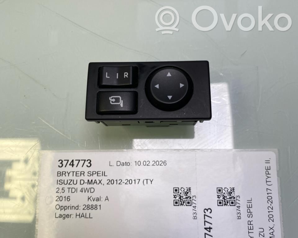 Isuzu D-Max Interruptor del espejo lateral 