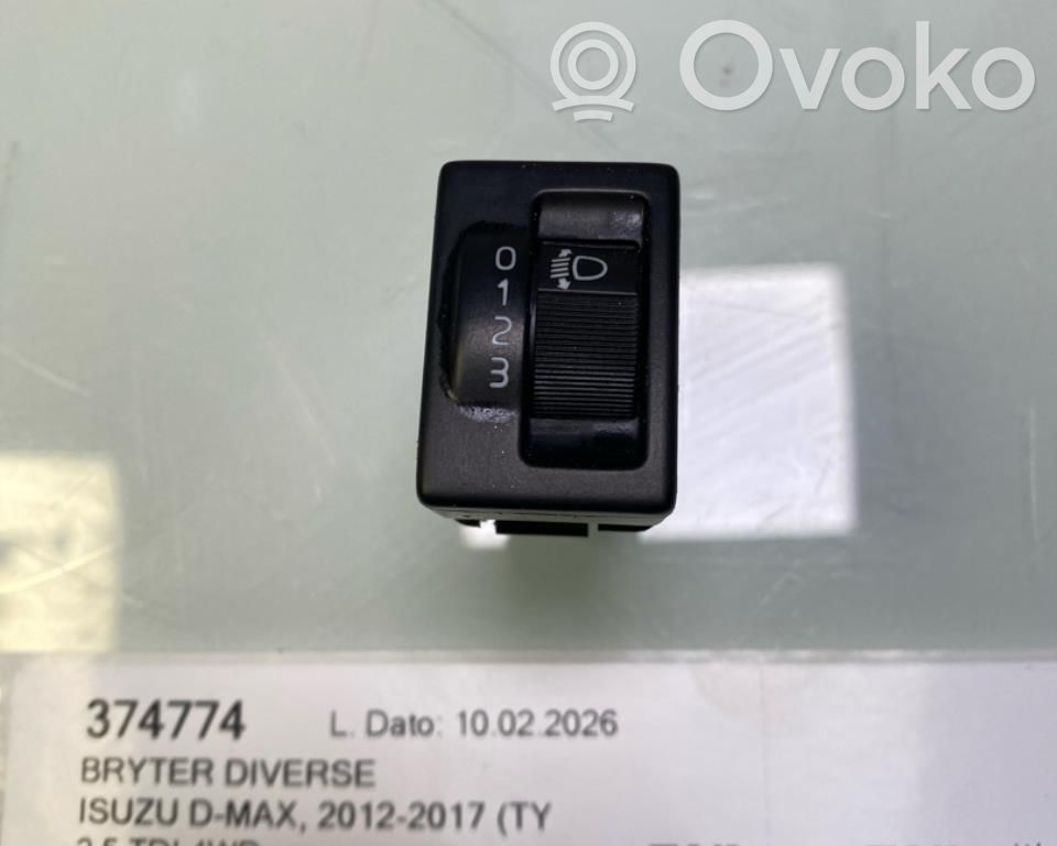 Isuzu D-Max Other switches/knobs/shifts 