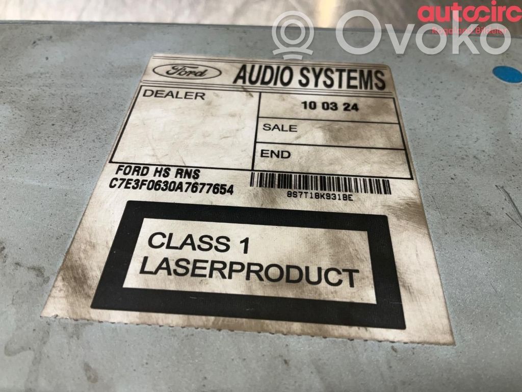 Panel / Radioodtwarzacz CD/DVD/GPS   AM2T18K931AB,1716880,1716880,1716880,AM2T18K931AB