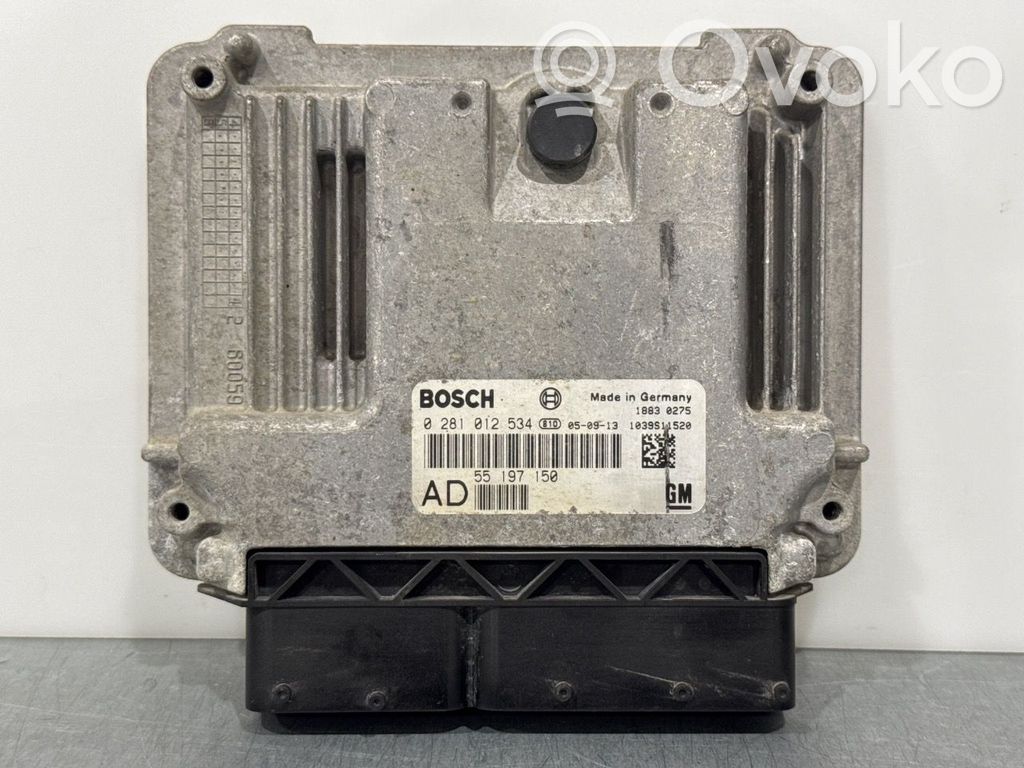 Opel Vectra C Engine control unit/module ECU 