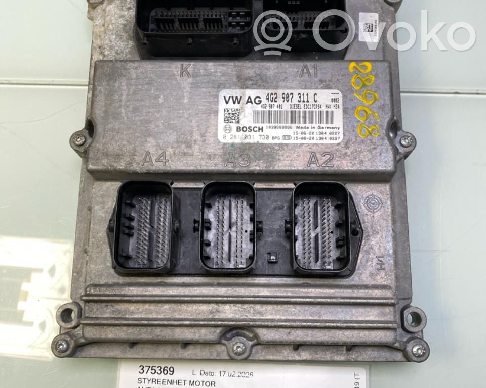 Audi A6 Allroad C7 Engine control unit/module ECU 