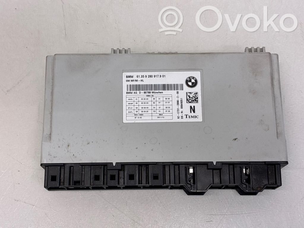 BMW 5 F10 F11 Module de commande de siège 