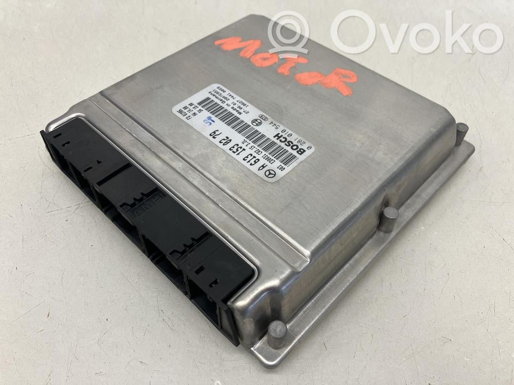 Mercedes-Benz S W220 Unitate control motor/modul ECU 