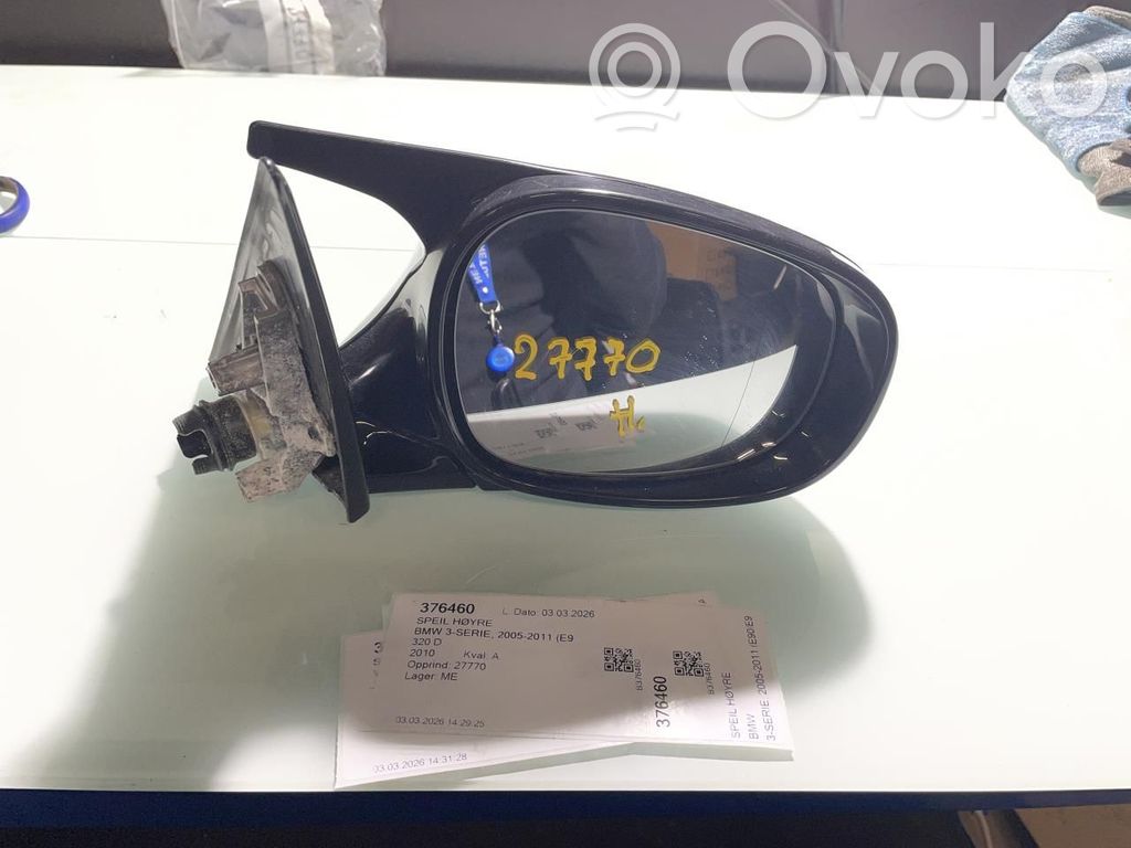 BMW 3 E90 E91 Front door electric wing mirror 