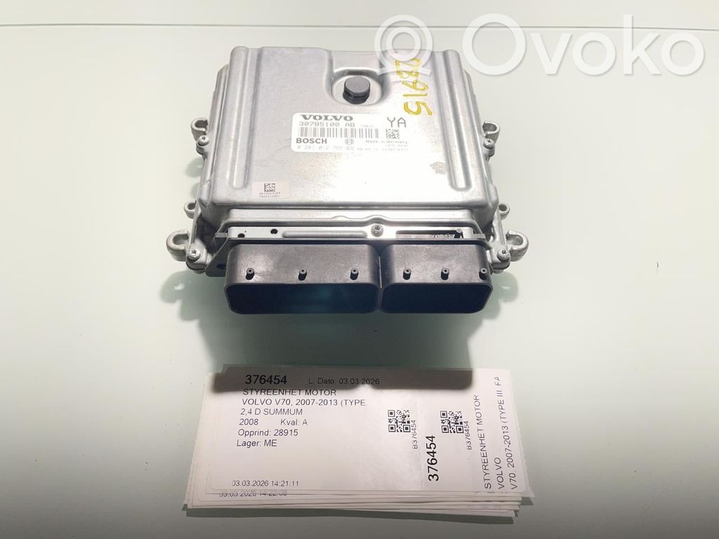 Engine control unit/module ECU   31272462,281012765,36002596,281012765,31272462,36002596
