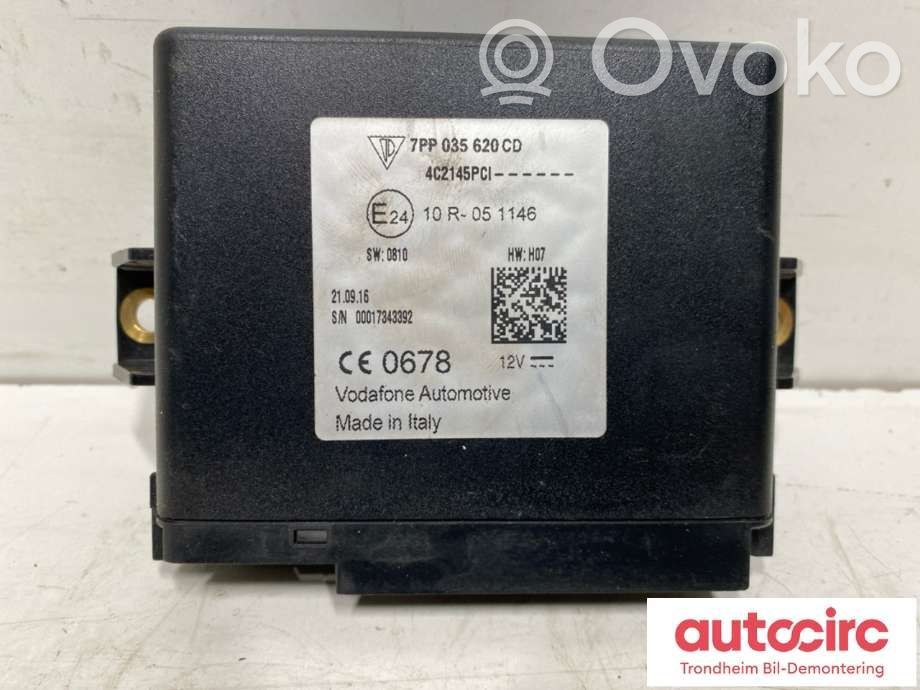 Porsche Cayenne (92A) Module de commande de frein à main 