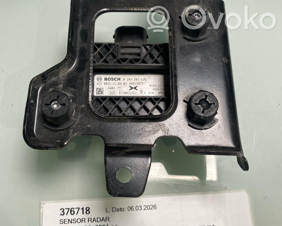 XPeng G3 Distronic-anturi, tutka 