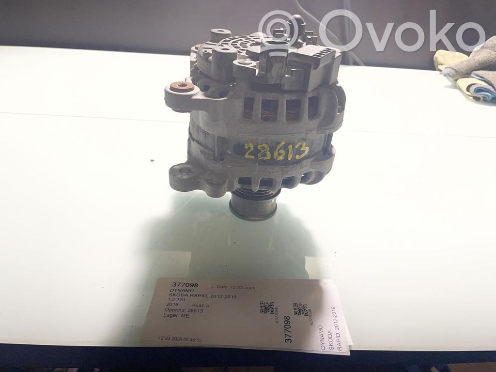 Skoda Rapid (NH) Generatore/alternatore 