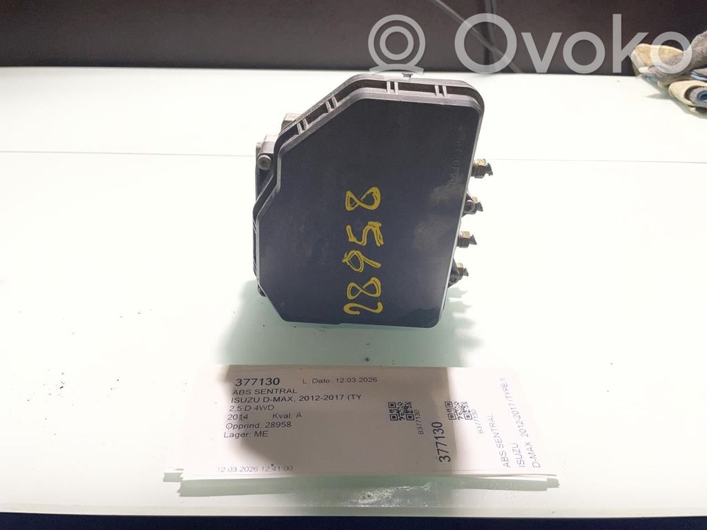 Isuzu D-Max ABS bloks 