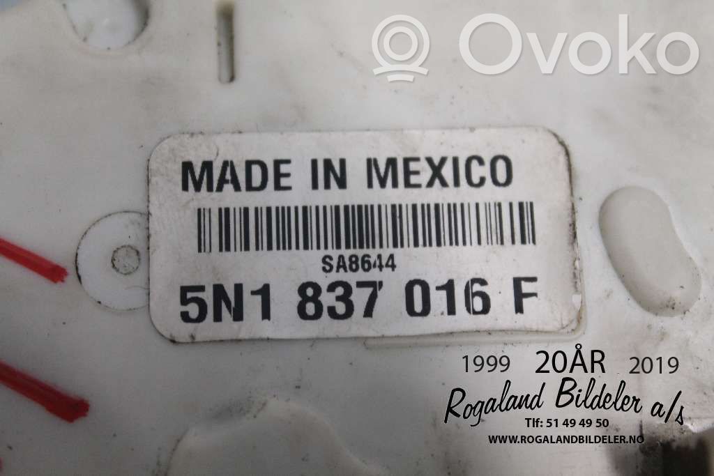Volkswagen Amarok Serrure de porte avant