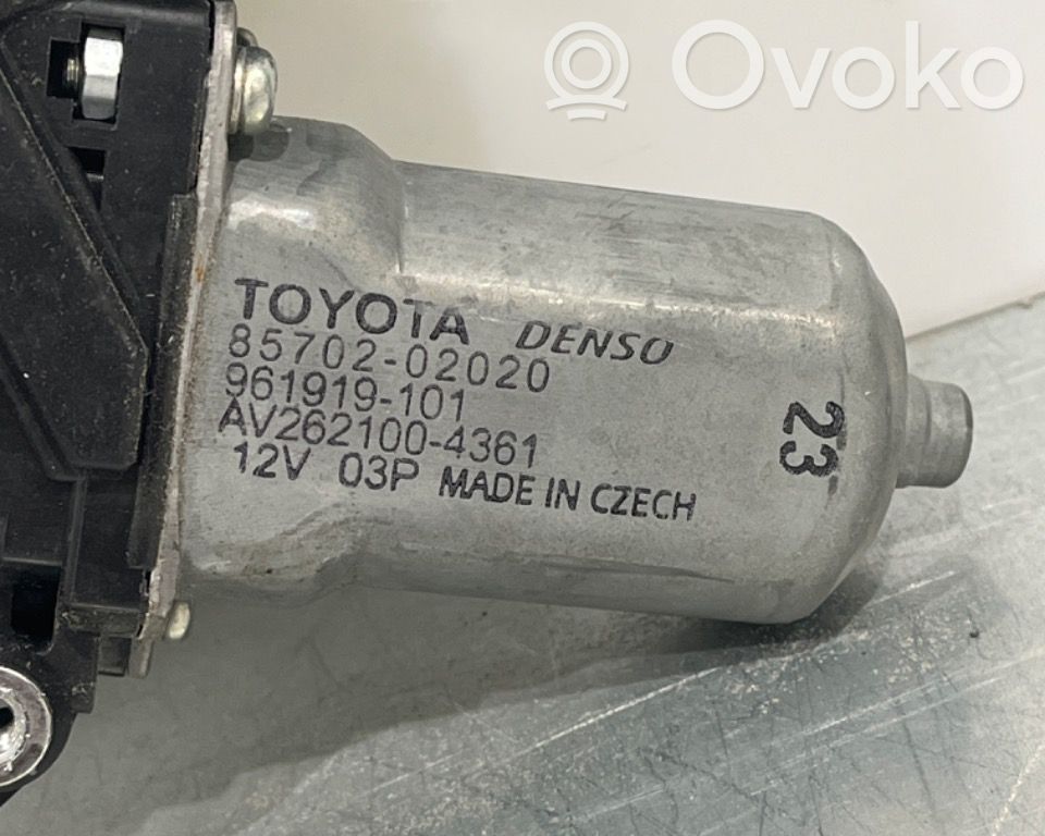 Toyota Avensis T270 Podnośnik szyby drzwi z silniczkiem 