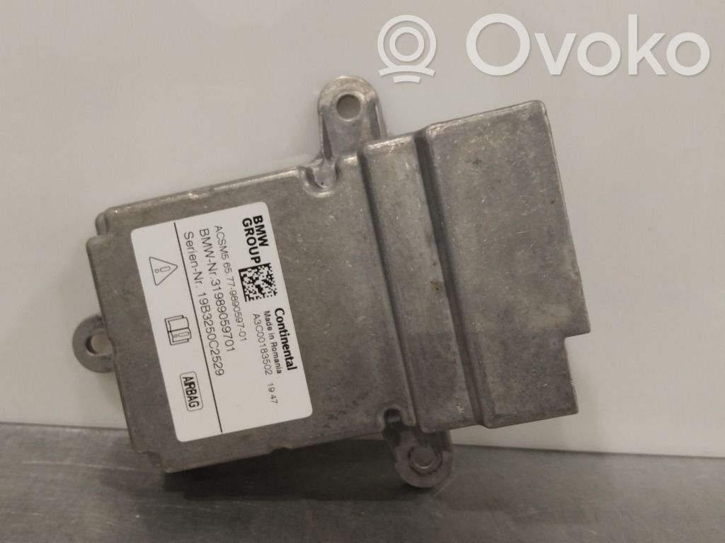BMW 5 G30 G31 G38 Unitate/modul de comandă airbaguri