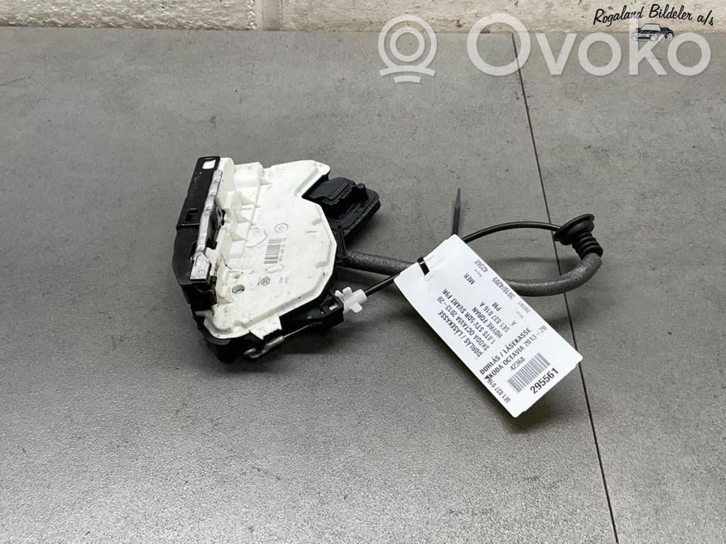 Skoda Octavia Mk3 (5E) Serratura portiera anteriore