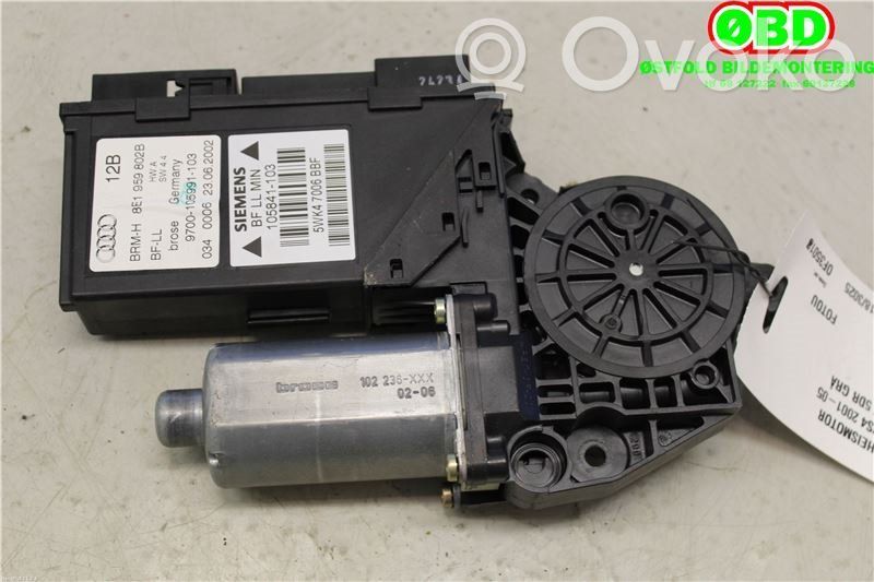 Audi A4 S4 B6 8E 8H Regulador de ventanilla eléctrico de puerta delantera 