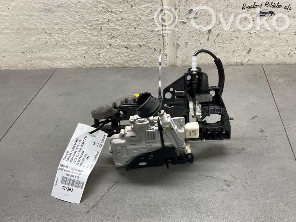 Audi A6 S6 C7 4G Türschloss vorne 