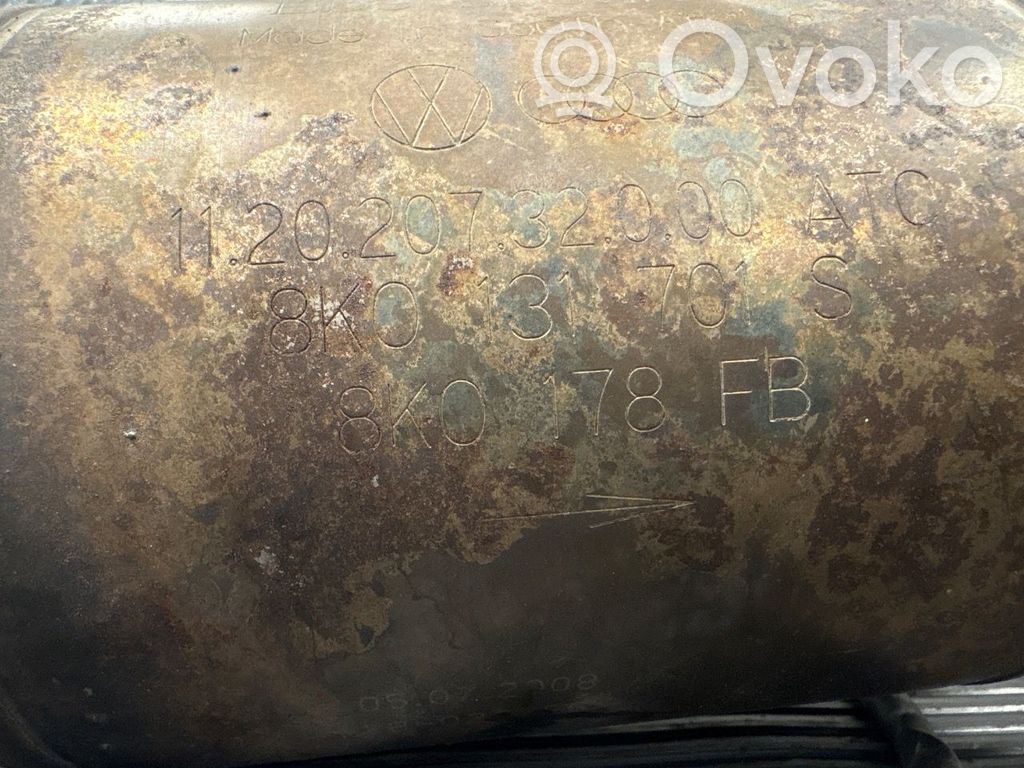 Audi A5 8T 8F Filtr cząstek stałych Katalizator / FAP / DPF 