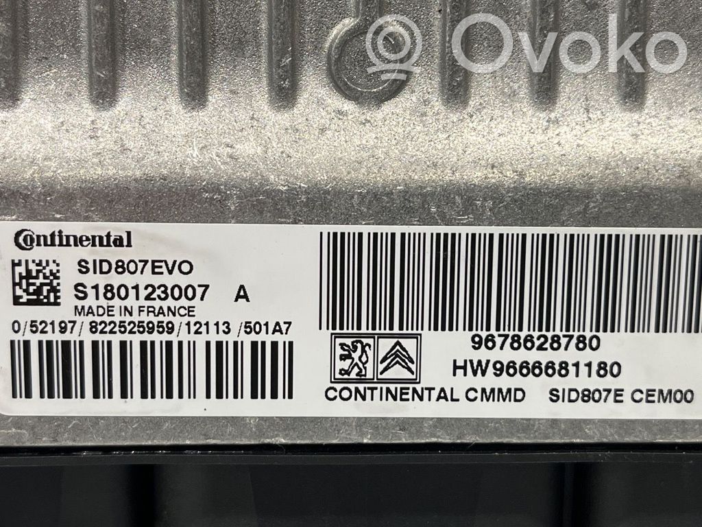 Peugeot 508 Unité de commande, module ECU de moteur