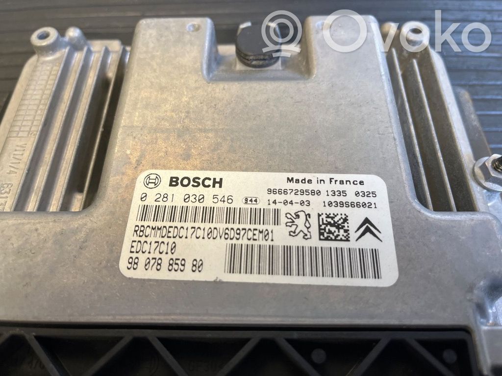 Citroen Berlingo Engine control unit/module ECU 