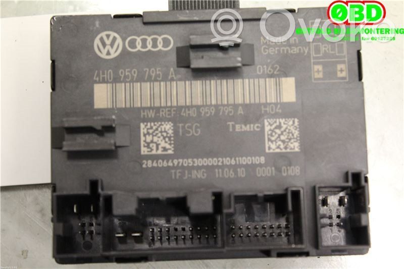 Unité de commande module de porte   4H0959795A,4H0959795A,4H0959795A,4H0959795A