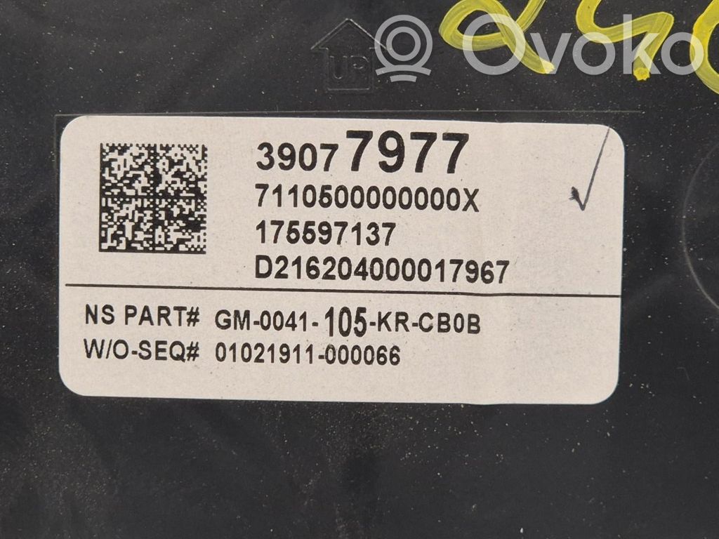 Opel Astra K Licznik / Prędkościomierz 