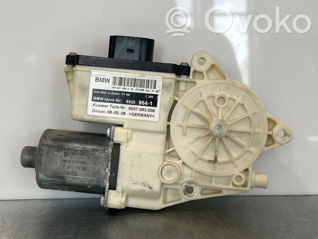 BMW X3 E83 Regulador de ventanilla eléctrico de puerta delantera 