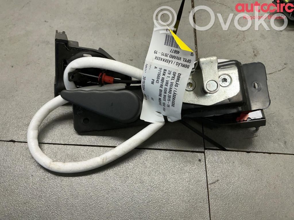 Opel Vivaro Încuietoare ușă față 