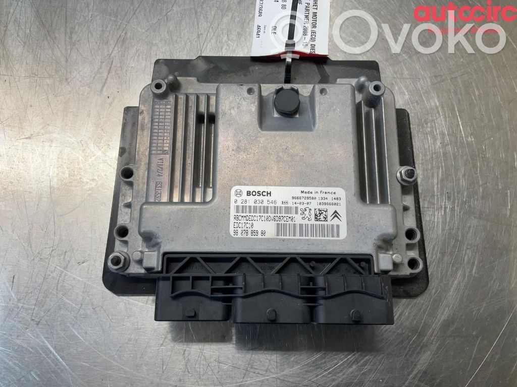 Peugeot Partner Engine control unit/module ECU 