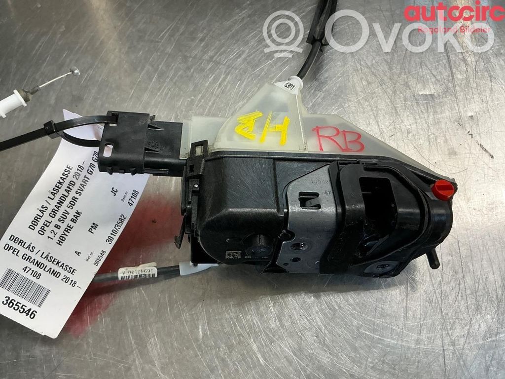 Opel Grandland X Zamek drzwi przednich 