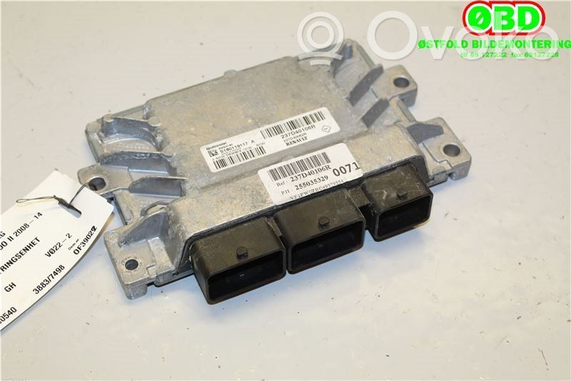 Engine control unit/module ECU   S180119117A,237D40106R,237D40106R,237D40106R,S180119117A