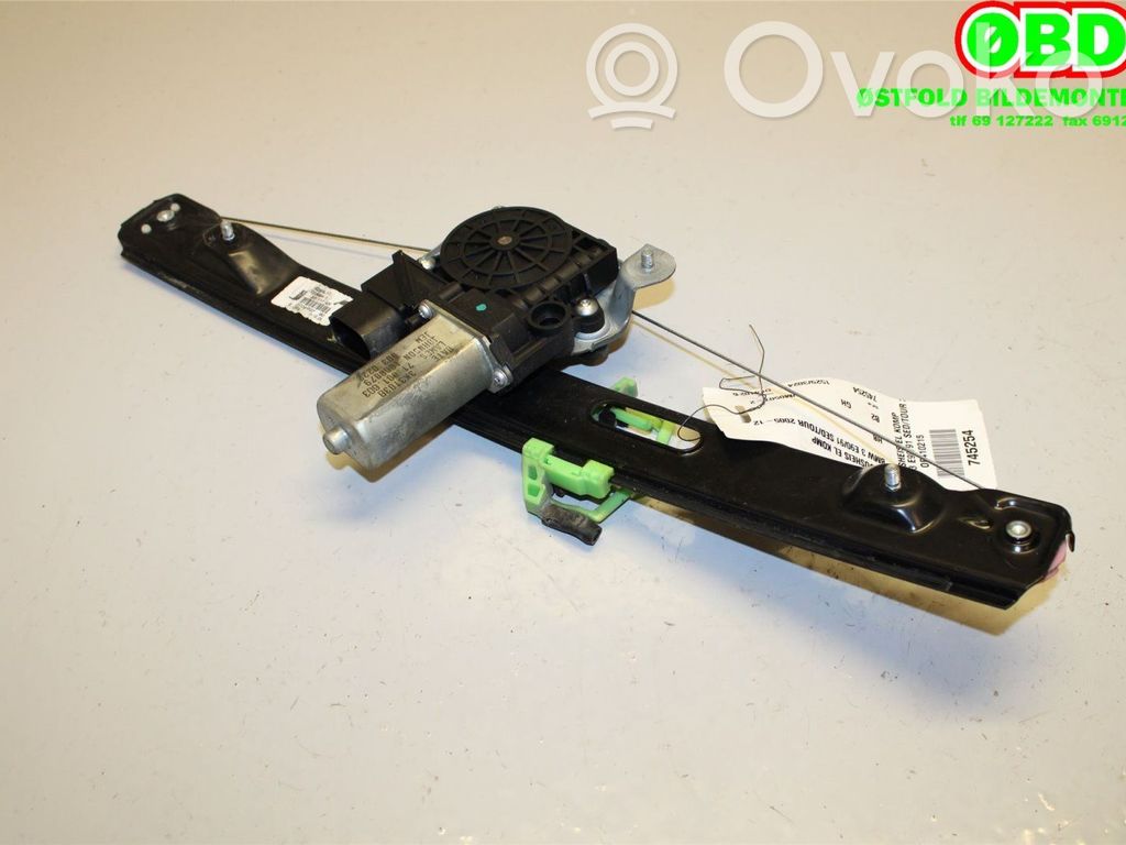 BMW 3 E90 E91 Regulador de ventanilla eléctrico de puerta delantera 