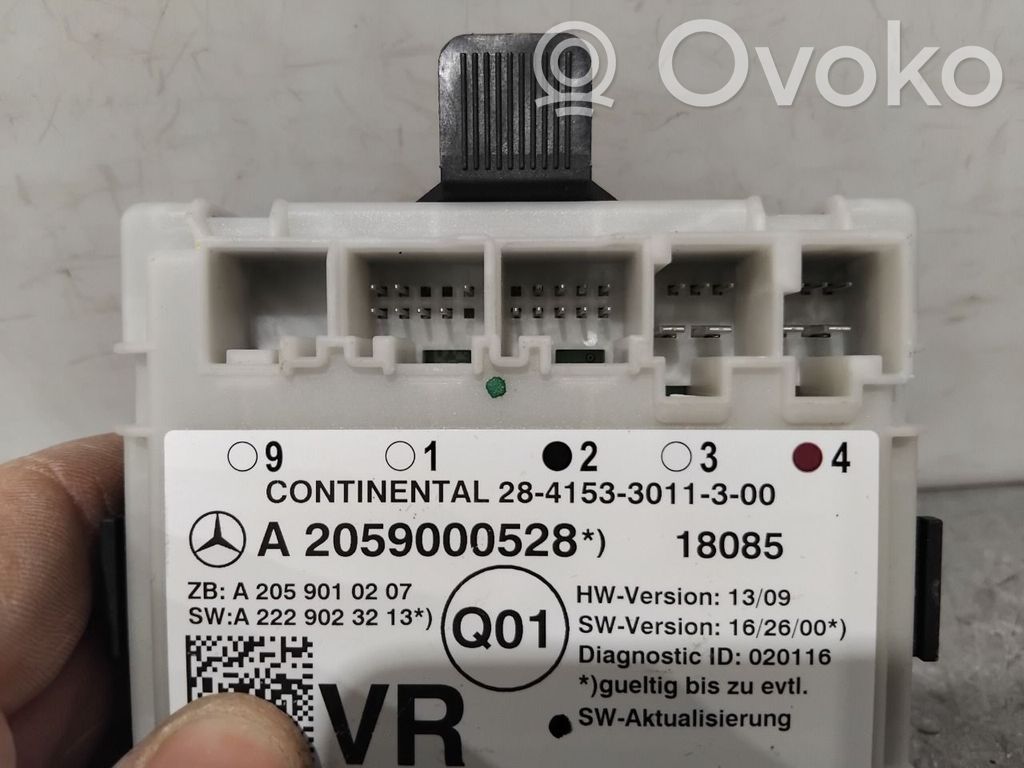 Mercedes-Benz C W205 Centralina/modulo portiere