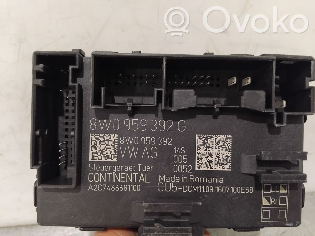 Audi A4 S4 B9 Door control unit/module 