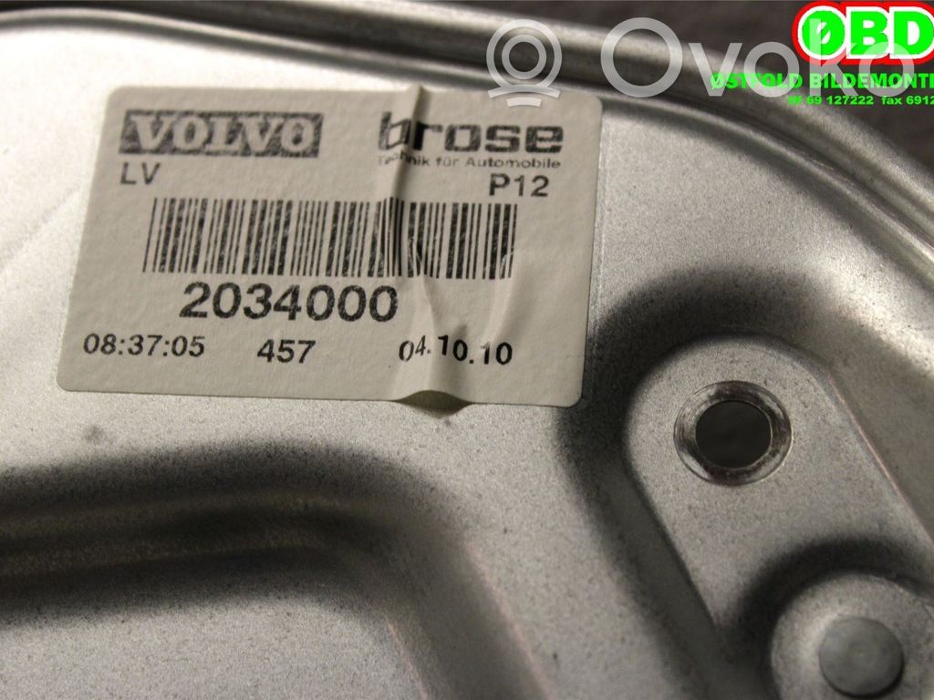 Volvo V50 Regulador de ventanilla eléctrico de puerta delantera 