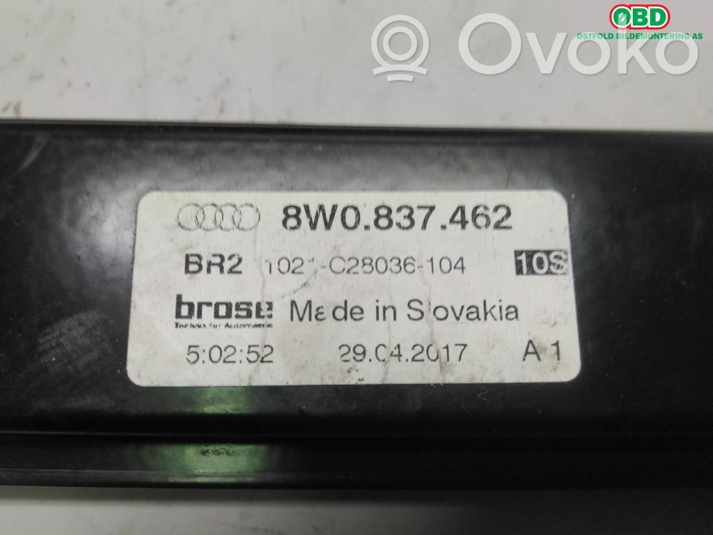 Audi A4 S4 B9 Macara electrică geam ușă față 