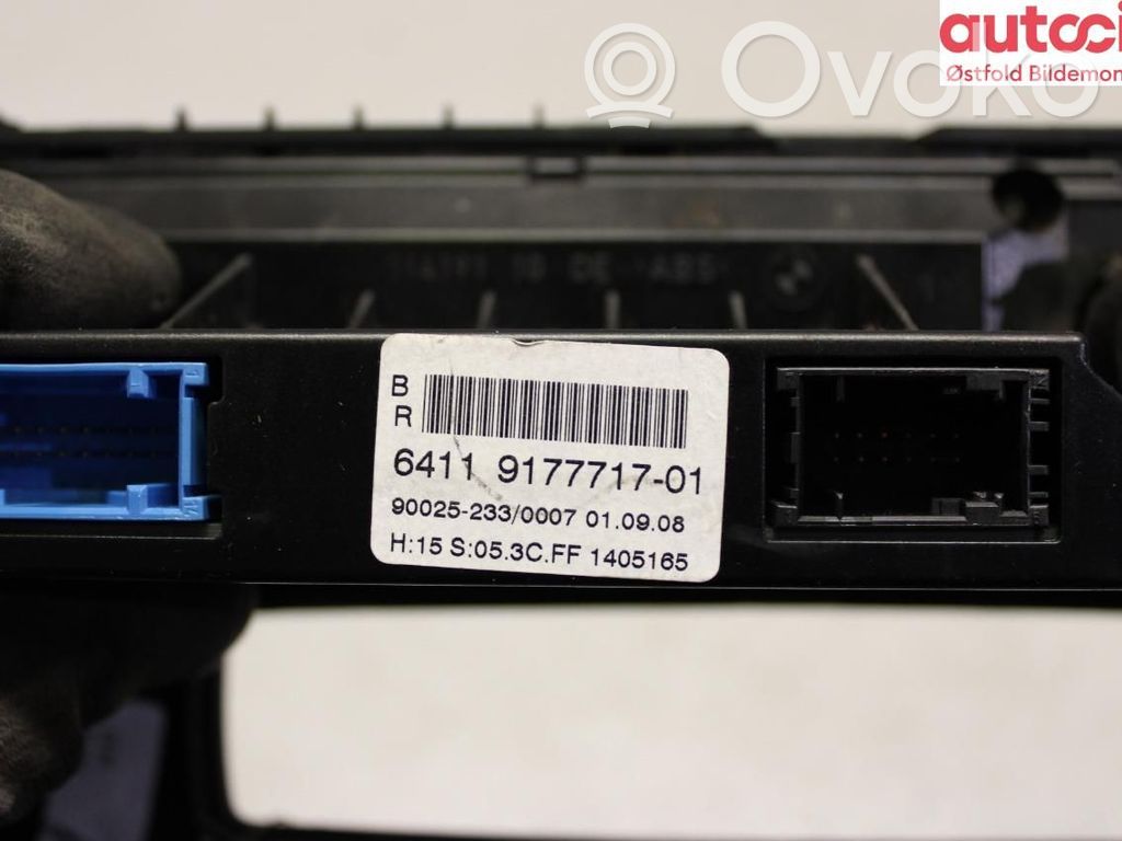 BMW 5 E60 E61 Rămă unitate control climatizare 